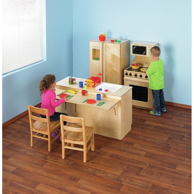 Childcraft Modern Kitchen Play Refrigerator Reviews Wayfair   Modern Kitchen Play Refrigerator 